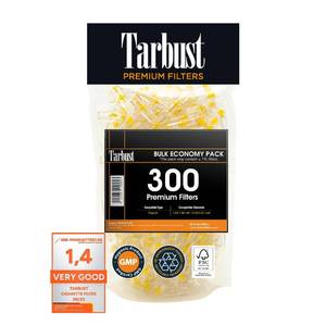lot 2246 image: Tarbust 300 Cigarette Filters that Remove Tar and Chemicals, Reusable Filter Tips, Tar Blockers, Smart Filters for Cigarettes Tips, Regular & King Size