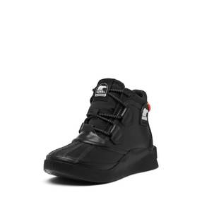 lot 2253 image: Sorel Womens Out N About�� IV Splashy WP, Black, Sea Salt, 9