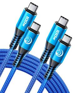 lot 4183 image: USB C to USB C 100W 6ft2 Pack USBC to USBC Cable Charger 5A C to C Fast Charging Cord 5A for MacBook ProAir, iPhone 1615 Pro Max Plus,iPad Pro,Samsung Galaxy S24 Ultra S23,Pixel,PS5,Switch