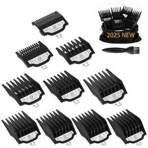 lot 4212 image: CR8GR8 Clipper Guards Set, 10 Professional Cutting Guides (116 to 1) Compatible with Most Wahl Clippers, Replacement Guards for Wahl Hair Clippers