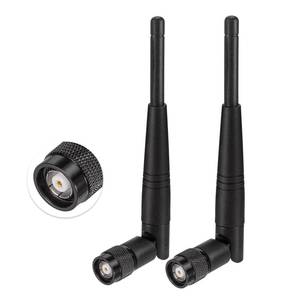lot 6058 image: Eightwood 5dBi 2.4GHz WiFi Antenna RP-TNC Male Antennas (2-Pack) Compatible with Trimble Robotic Total Stations, Wireless Router Linksys WRT54G