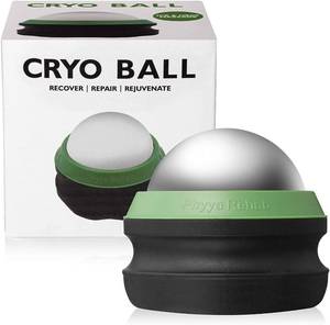 lot 6129 image: Phyya Rehab - Massage Ice Roller Ball - Roller for Muscles Deep Tissue - Cold Therapy - Plantar Fasciitis Roller