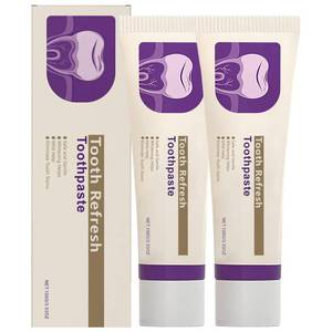 lot 6183 image: A2PCS Tooth Refresh Toothpaste, Fresh Breath Whitening Toothpaste, Natural Oral Care & Enamel Repair, Helps Remove Coffee, Tea & Wine Stains, Deep Cleaning Care