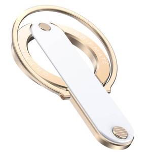 lot 6197 image: GripMate 2nd Gen for Magsafe Phone Grip for iPhone - Strong Dual-Sided Magnetic Phone Ring Holder - Detachable, Comfortable Finger Loop Stand for iPhone 17 Pro Max 16 15141312 Series (Gold)