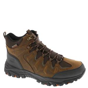 lot 9196 image: Skechers Mens USA Rickter-Branson Waterproof Hiking Boot, Size 8