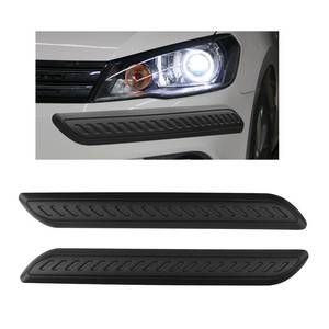 lot 10221 image: 2PCS Car Bumper Guard Strip,Durable PVC Car Bumper Protector Strip for Collision & Scratch Reduction,Universal Cars Rear Bumpers Protector Guard Cars Accessories Exterior