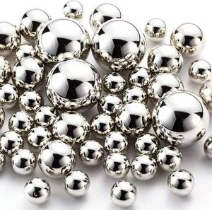 lot 10269 image: NOTCHIS 50 Pcs Silver Faux Pearls No Hole Plastic Beads Centerpieces Vase Filler Decorations, Ideal for Wedding Table Reception Birthday Party Holding Makeup Brushes Home Decor (Size142030mm)