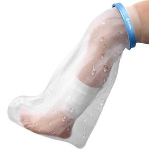 lot 10295 image: Conkote Adult Waterproof Leg Cast Cover for Shower & Bathe, FSA or HSA Reusable 26 x 17 Soft Cast Protector to Keep Wound & Bandages Dry, 1 Pack