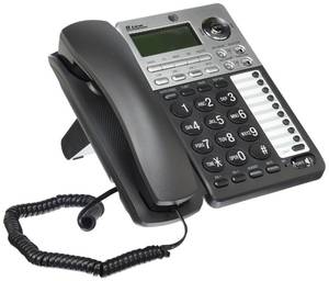 lot 11171 image: AT&T ML17939 2-Line Corded Speakerphone with Caller ID, Digital Answering System, Speakerphone, Black �� Small Business Office Phone