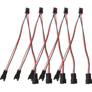 lot 12390 image: R REIFENG 5Pcs 3D Printer Mainboard Y Splitter 1 to 2 Extension Connector Wires Cooling Fan XH2.54 Terminal Connector Cables