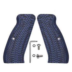 lot 12441 image: Guuun G10 CZ Grip for Full Size CZ 75 Matrix Light Texture