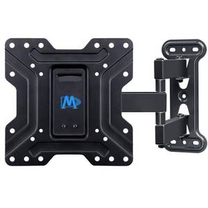 lot 13418 image: Mounting Dream Full Motion TV Wall Mount, Swivel and Tilt TV Mount with Single Arm Designed for 17-39 inch TV up to 60 lbs, Max VESA 200x200mm, MD2413-S-X1