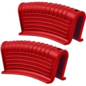 lot 14031 image: Silicone Assist Handle Holder, Hot Skillet Handle Covers Pot Grip Handle Sleeve Cast Iron Skillets Non-Slip Heat Resistant Pan Grip Cover for Cast Iron Woks Frying Pans Griddles Skillets (Red)