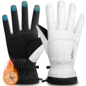 lot 14034 image: rivmount Winter Waterproof Ski Snow Warm Gloves for Women Men, Windproof Cold Weather Thermal with Touchscreen Fingers, for Running Driving Cycling Hiking Biking Outdoor Sports Daily Work