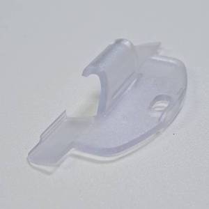 lot 14446 image: Qty 2pc. Lift Handle for Cordless Honeycomb Cellular Shades. Work with Hunter Douglas Duette, Applause Shade. ALTA, Comfortex, Turnils... (Clear, 34 Curved Hook)