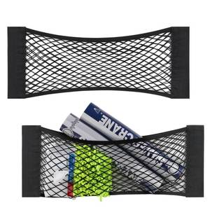 lot 14451 image: 2 Packs Universal Mesh Cargo Net,Elastic Car Storage Net Pocket Bag for Trunk,Automotive Cargo Nets Storage Pouch Add On Organizers for RV,Car,Truck(22.6  9.5 inch)