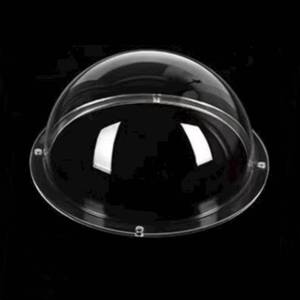 lot 14476 image: LOTOWELZON 6inch Acrylic Replacement Transparent Clear Camera Dome Cover Security Camera Housing Pet Dog Fence Window Skylight Window (ID150mmH76mm5.9  3in)