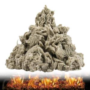 lot 18005 image: TOSRWGLL Gas Fireplace Glowing Embers,Rock Wool Embers for Indoor Gas Fireplace,Fireplace Embers for Gas Log Sets,Natural Gas,Propane,Vented,Unvented Fireplace, (6 Oz) Bag