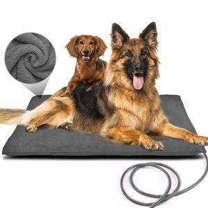 lot 19898 image: PETNF Outdoor Heated Pet Bed with Waterproof Cover,Pet Heating Pads for Dog,Soft Electric Blanket Auto Temperature Control,Heating Mat for Dog House Cabin Cot Doorway, XL