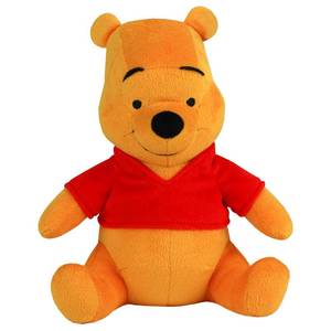 lot 20239 image: Disney Collectible 7.2-inch Winnie the Pooh Beanbag Plush, Super Soft Plush Fabric, Easter Basket Fillers, Gifts, Presents, Kids Toys for Ages 2 Up by Just Play