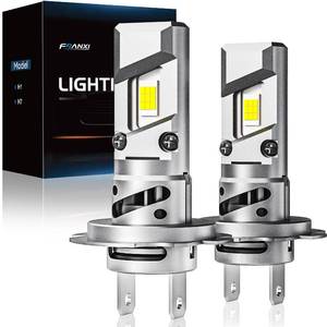 lot 20262 image: FRANXI H7 Bulbs, Super Bright Fog Lights 6000K Cool White, 11 Size Design with Cooling Fan, Plug and Play, Pack of 2