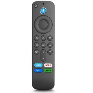 lot 20267 image: Voice Replacement Remote Control Compatible with Fire TV Stick,TV Cube and Amazon Fire Smart TVs
