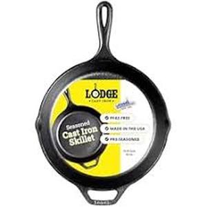 lot 12408 image: Lodge Cast Iron Skillet 10.25 Inch Pre-Seasoned
