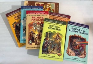 lot 334 image: Endless Quest Books A Top Secret Adventure (1) and (6) Dungeons & Dragons Adventure Books