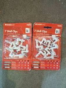 lot 3006 image: Closetmaid Wall Clips and Shelf Extention Bracket