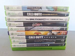 lot 51 image: Xbox 360 Game Bundle Collection - 9 Popular Titles