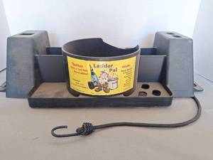 lot 63 image: Ladder Pal Paint Bucket Holder with Bungee Cord