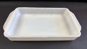 lot 364 image: Fire-King Casserole 11.5 by 7.5 interior dimensions