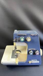 lot 389 image: White Super Lock 534 Overlock Serger Sewing Machine (no cord, untested)