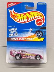 lot 84 image: Hot Wheels Funny Car Speed Spray Series Bonneville Racer