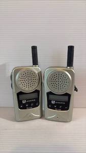 lot 408 image: AudioVox FR-1438 Two-Way Radio Set