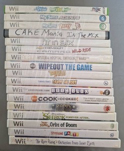 lot 49 image: Nintendo Wii Games Collection Bundle - 17 Games Including Party Games and Family Titles
