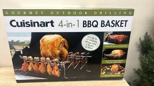 lot 40 image: Brand new Cuisinart 4-in-1 BBQ Grilling Basket