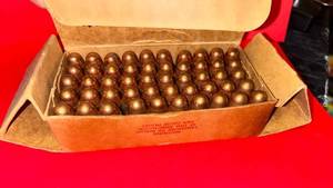 lot 55 image: Olin Corp .45 Caliber Ball M1911 Ammunition Box
