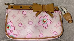 lot 74 image: Nice handbag,  Cherry Blossom Pochette Accessories