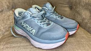 lot 94 image: Brand new never worn size 9 HOKA ONE ONE Bondi 7 Running Shoes