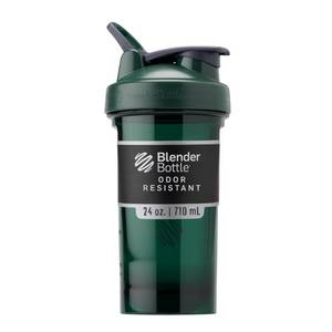 lot 58966 image: BlenderBottle Shaker Bottle Pro Series Perfect for Protein Shakes and Pre Workout, 24-Ounce, Green - Retail $15