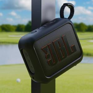 lot 56258 image: Magnetic Shockproof Case Compatible with JBL GO 4 Speaker, Golf Cart Accessories - Retail $18