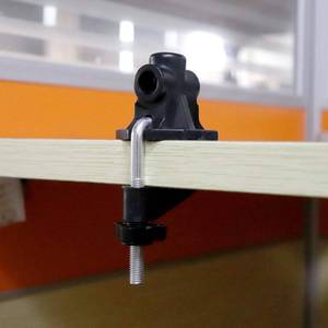 lot 56326 image: Universal Clamp for Desktop Mount Holder, Replacement Bracket Clamp C-Clamp For Mic StandTable Lamp Desk - Retail $6