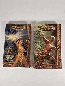 lot 108 image: Dungeons & Dragons The Living Dead and Oath of Nerull Books by T.H. Lain