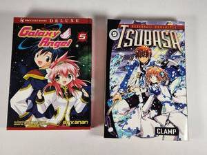 lot 109 image: Galaxy Angel and Tsubasa Reservoir Chronicle Manga Volume Lot