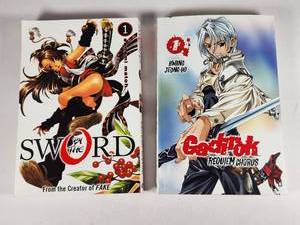 lot 114 image: Sword by the Creator of Fake and Gad Gun Requiem Chorus Manga Collection