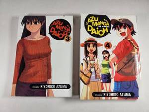 lot 129 image: Azumanga Daioh Manga Collection Volumes 3-4 by Kiyohiko Azuma