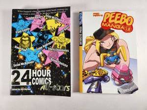 lot 156 image: 24 Hour Comics All-Stars and PEEBO Manga