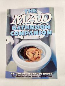 lot 198 image: The MAD Bathroom Companion Humor Book by The Usual Gang of Idiots