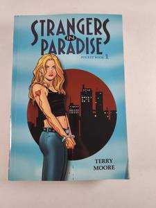 lot 204 image: Strangers in Paradise Pocket Book 1 by Terry Moore